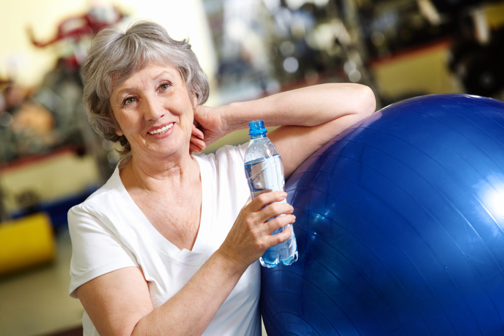 exercise ball one of the best exercises for seniors
